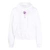 Off-White Herre SS22 Mønstertrykk Hette Langermet Pullover-versjon Hvit