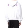Off-White Herre SS22 Mønstertrykk Hette Langermet Pullover-versjon Hvit