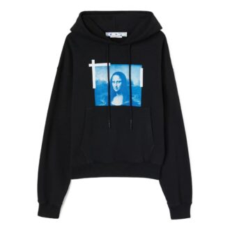 Off-White Herre SS22 Mona Lisa-maleri Svart Off-White Herre SS22 Mona Lisa-maleri Svart