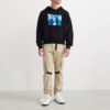 Off-White Herre SS22 Mona Lisa-maleri Svart