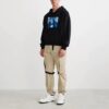 Off-White Herre SS22 Mona Lisa-maleri Svart