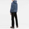 Off-White Herre SS22 Pullover med raglanermer i gradientblått