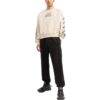Off-White Herre SS22 Rygg Klassisk Logo-trykk Rundhals Langermet Vanlig versjon
