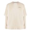 Off-White Herre SS22 Ryggtrykk Langermet T-skjorte med løs passform