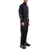 Off-White Herre SS22 Side Logo Snøring Rett Sportsbukser/Joggebukser Vanlig versjon Svart