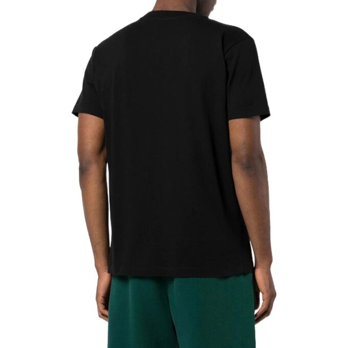 Off-White Herre SS22 Stripe Alfabet-trykk Shorts Kortærmet versjon Svart