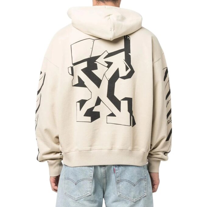 Off-White Herre SS22 Stripe Arrow Beige