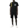 Off-White Herre SS22 T-skjorte med piltrykk, kort ermet, svart Short