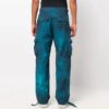 Off-White Herre SS22 Tie Dye Cargo Casual Lange bukser/bukser Blå