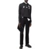 Off-White Herre SS22 Trykk, hette, langermet versjon, svart