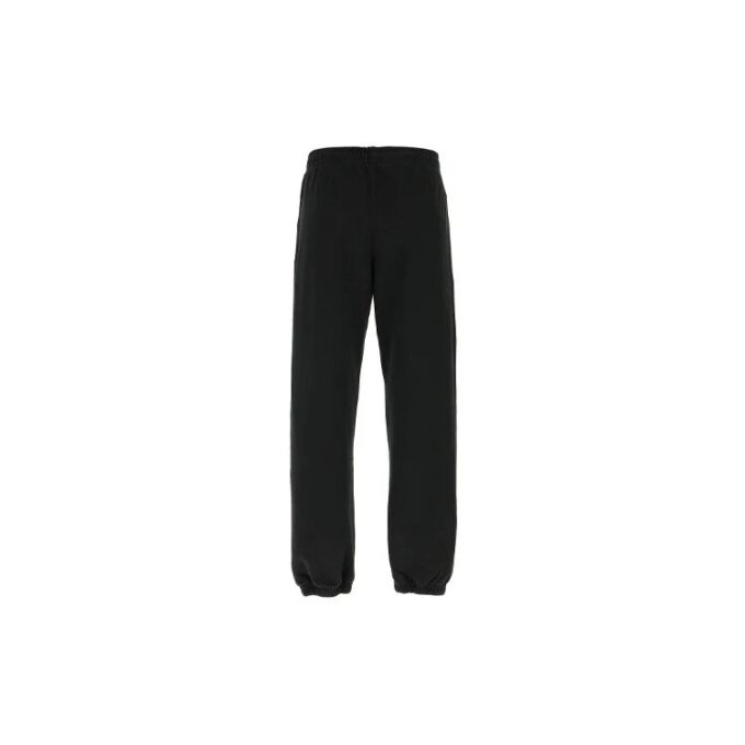 Off-White Herre Straight Svart Sportsbukser/Joggebukser