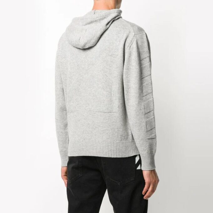 Off-White Herre Stripe Grå