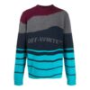 Off-White Herre Stripe Knit Colorblock