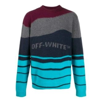 Off-White Herre Stripe Knit Colorblock