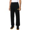 Off-White Herre Stripe Logo-trykk Casual Sportsbukser/Joggebukser Svart