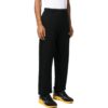 Off-White Herre Stripe Logo-trykk Casual Sportsbukser/Joggebukser Svart