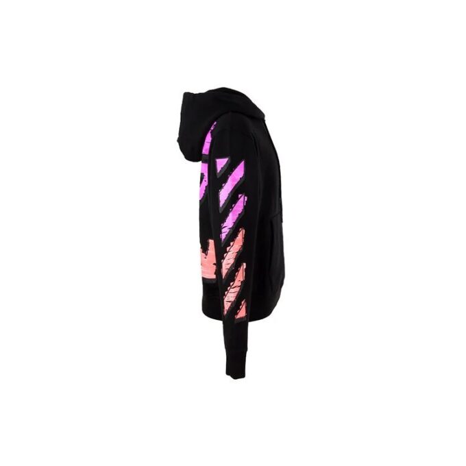 Off-White Herre Stripe Snøring Svart