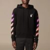 Off-White Herre Stripe Snøring Svart