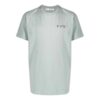 Off-White Herre T-skjorte i bomull med brodert logo, kort erme, grønn
