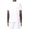 Off-White Herre-T-skjorte i bomull med kort erme og pilemønster
