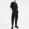 Off-White Herre T-skjorte med alfabet-trykk, casual, rett snitt, korte ermer, hvit