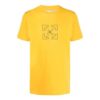 Off-White herre-T-skjorte med logo, gul