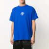 Off-White herre-T-skjorte med logo-trykk i blått