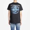 Off-White Herre-T-skjorte med logo-trykk, korte ermer, svart Short