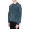 Off-White Herre-T-skjorte med trykk og rund hals, blå