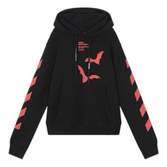 Off-White Herre-T-skjorte med trykk, svart