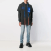 Off-White Herre-T-skjorte med trykk, svart