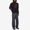 Off-White Herre-T-skjorte med trykk, svart