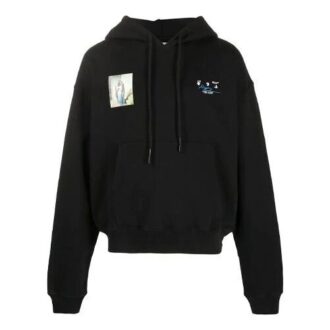 Off-White Herre The Kiss-trykk Svart