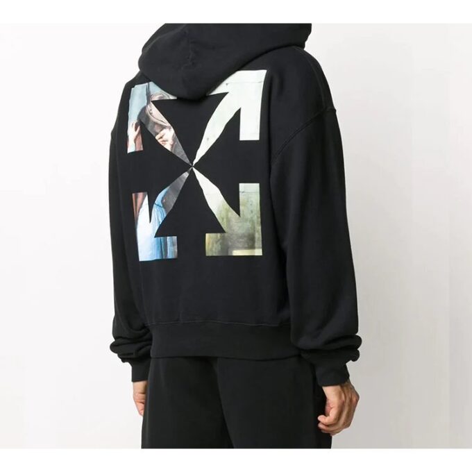 Off-White Herre The Kiss-trykk Svart