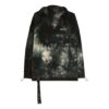 Off-White Herre Tie Dye Crystal Pullover hettejakke løs passform svart