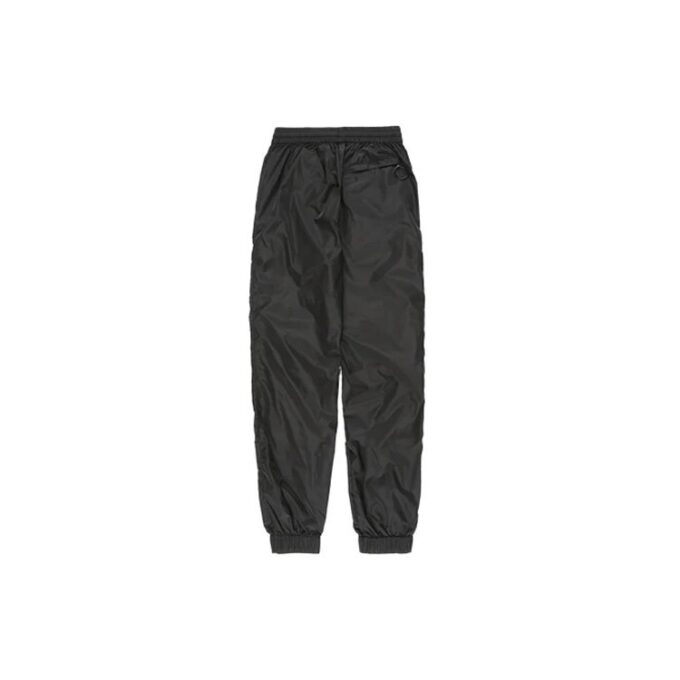 Off-White Herre-treningsbukser Tynn sportsbukser/bukser/joggebukser Svart