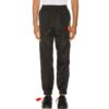 Off-White Herre-treningsbukser Tynn sportsbukser/bukser/joggebukser Svart