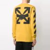 Off-White Herre Trykk Gul
