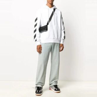 Off-White Herre Trykk Hvit
