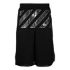 Off-White Herre Twill-trykte shorts Med rett snitt i livet, korte, svarte