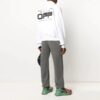 Off-White Herre Wavy Logo Slogan-trykk