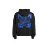 Off-White Herre Wizard and Cat Over Arrows Logo Loose Fit Svart