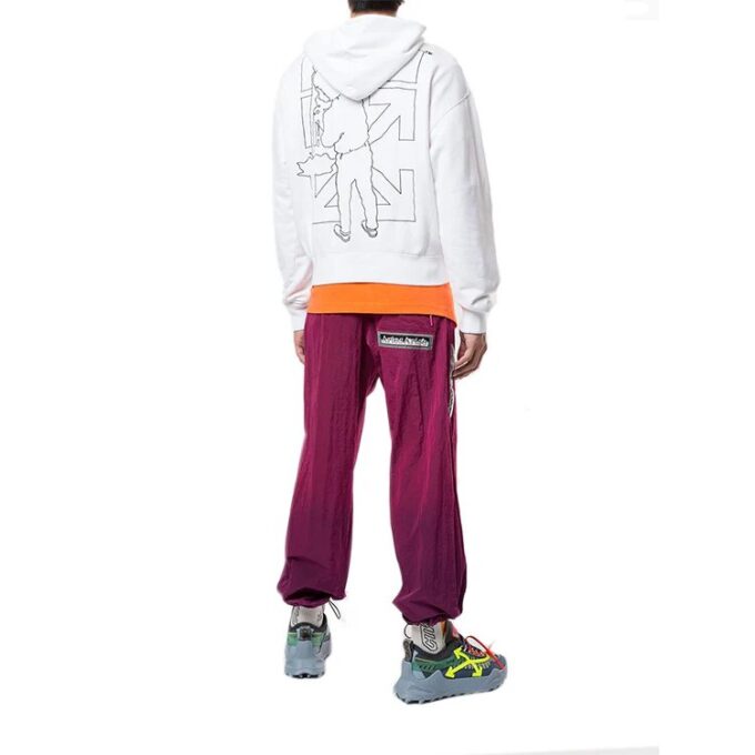 Off-White Herre Workers Logo Hvit