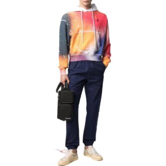 Off-White Herre x GAMAKATSU Crossover SS22 Brodert logo på brystet Langermet Løs passform