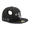 Off-White Herre x MLB x New Era Crossover Hole Wool Svart Cap
