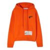 Off-White Herre x Teenage Engineering Crossover Logo Mønstertrykk Oransje
