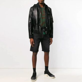 Off-White Herre Zipper Ordinary Version Svart Shorts