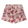 Off-White Herreblomstertrykk Røde Shorts