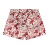 Off-White Herreblomstertrykk Røde Shorts