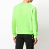 Off-White Herrebukser med alfabetlogo, mønster, lange ermer, løs passform, grønn